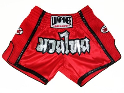 Lumpinee kick boks Broekjes : LUMRTO-005-Rood