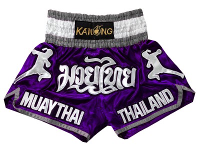 Kanong Muay Thai broekjes : KNS-133-Paars