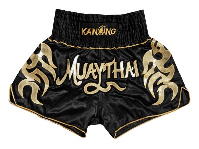 Kanong kickbox Shorts : KNS-134-Zwart 