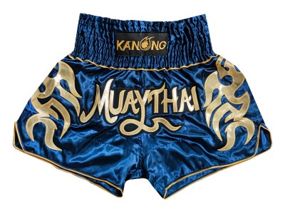 Kanong kickbox Shorts : KNS-134-Marineblauw 