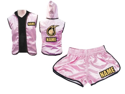 Kanong Boksset Boksen hoodies en  Boks broekjes dames: Roze