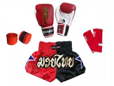 Muay Thai kickboksset kind : Rood