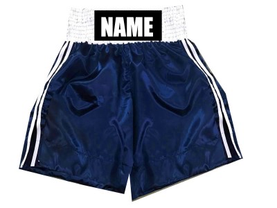 Boksshorts met naam : KNBSH-026-Marineblauw