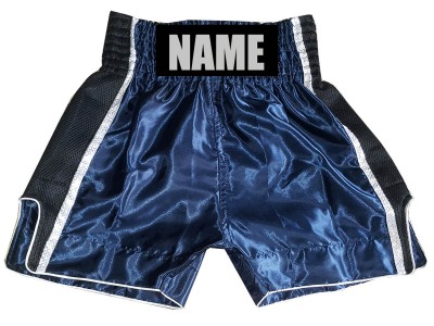 Boksshort met naam : KNBSH-027-Marineblauw