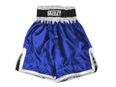 Boksshorts met naam : KNBXCUST-2034-Blauw