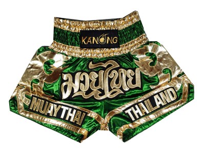 Kanong Muay Thai broekjes : KNS-136-Groen