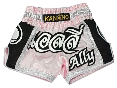 Op maat gemaakte Kick boxing Shorts dames : KNSCUST-1161