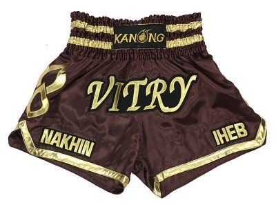 Gepersonaliseerde Kick boxing  Shorts : KNSCUST-1164