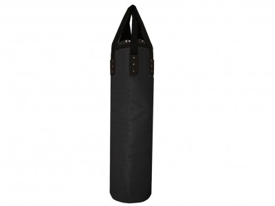 Microfiber Bokszak (ongevuld) ontwerpen : Zwart 180 cm.
