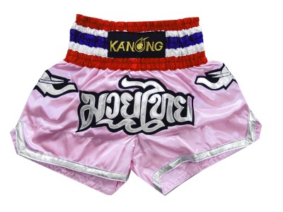 Kanong Muay Thai broekjes : KNS-125-Lichtroze