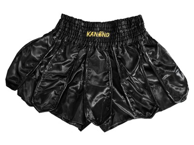 Kanong Muay Thai broekjes : KNS-139-Zwart