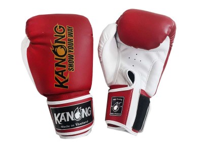 Kanong bokshandschoenen kind : Rood