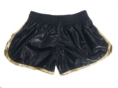 Kanong Vrouwen Muay Thai Shorts : KNSWO-401-Zwart