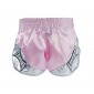 Kanong Retro Muay Thai broekjes Dames‎ : KNSRTO-201-Roze-Zilver