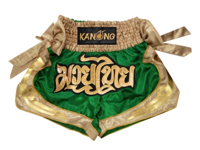 Kanong Muay Thai broekje : KNS-132-Groen