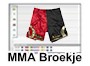 mma shorts ontwerpen